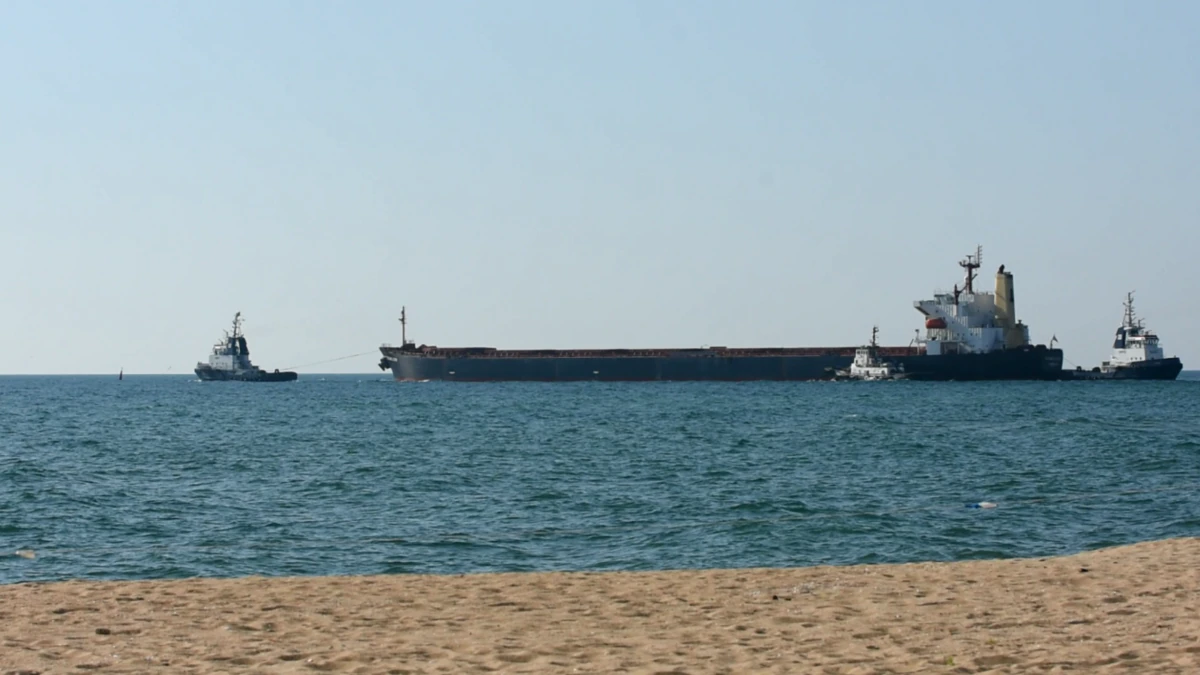 З порту під Одесою вийшло найбільше з 24 лютого судно із продовольством