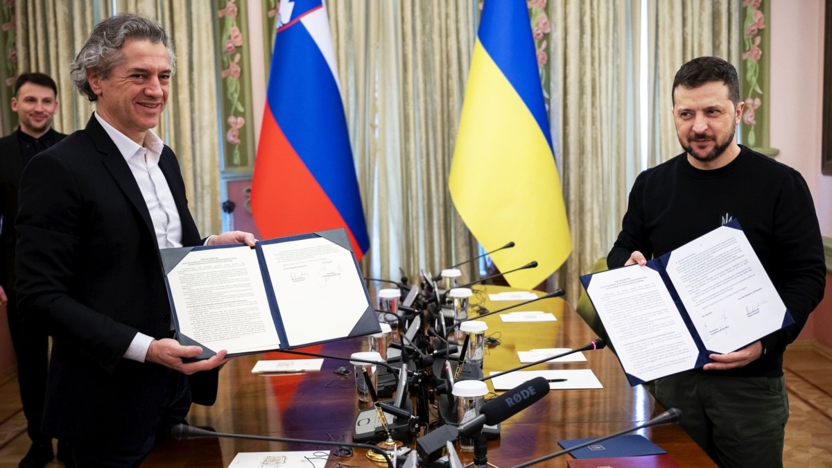 Словенія підписала з Україною декларацію про підтримку, зокрема в оборонній сфері – ОПУ