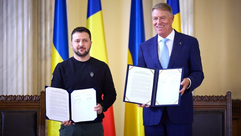 Зеленський заявив про «хороші домовленості» щодо зброї після візиту до Румунії