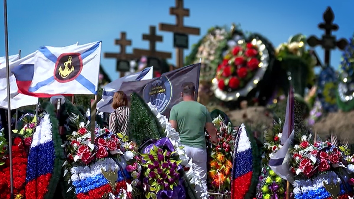 У Зеленського назвали кількість військових РФ, похованих на території окупованого Криму