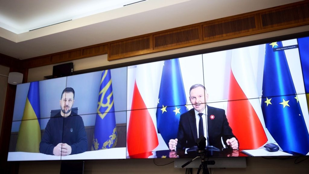 Зеленський і Дуда провели переговори про взаємодію в оборонній сфері та підтримку з боку ЄС