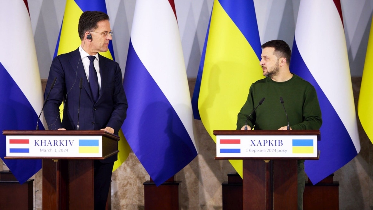 Нідерланди надають 1 мільярд євро на військову допомогу Україні – Зеленський