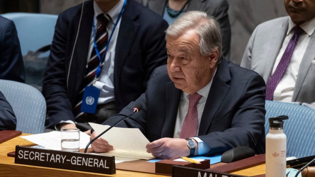 Генсек ООН попередив, що Близький Схід перебуває на межі «повномасштабного конфлікту»