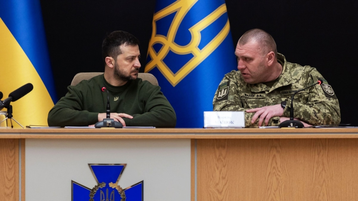 СБУ повідомляє про затримання 2 полковників УДО за підготовку замаху на Зеленського