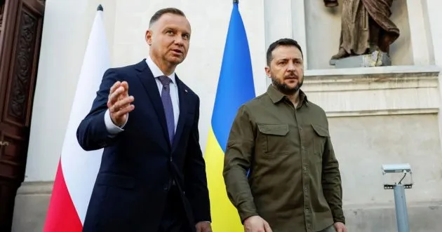 Зеленський відзначив Дуду «за заслуги у зміцненні українсько-польського співробітництва»