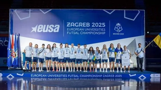 Футзал: жіноча команда з Києва – чемпіони Європи