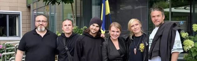 The Rasmus в Охматдиті: фінський рок-гурт приїхав підтримати українських дітей