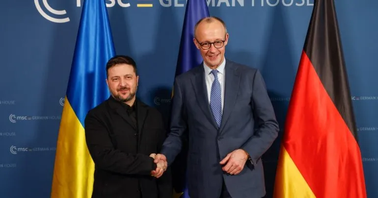 Зеленський і Мерц обговорили «комунікацію з американською стороною» напередодні переговорів