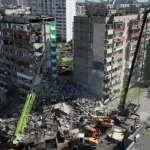 сили РФ влучили по будинку в Києві ракетою Х-101, яка містить західні компоненти