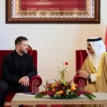 Зеленський під час першого візиту до Бахрейну запропонував королю дронову угоду – ОП